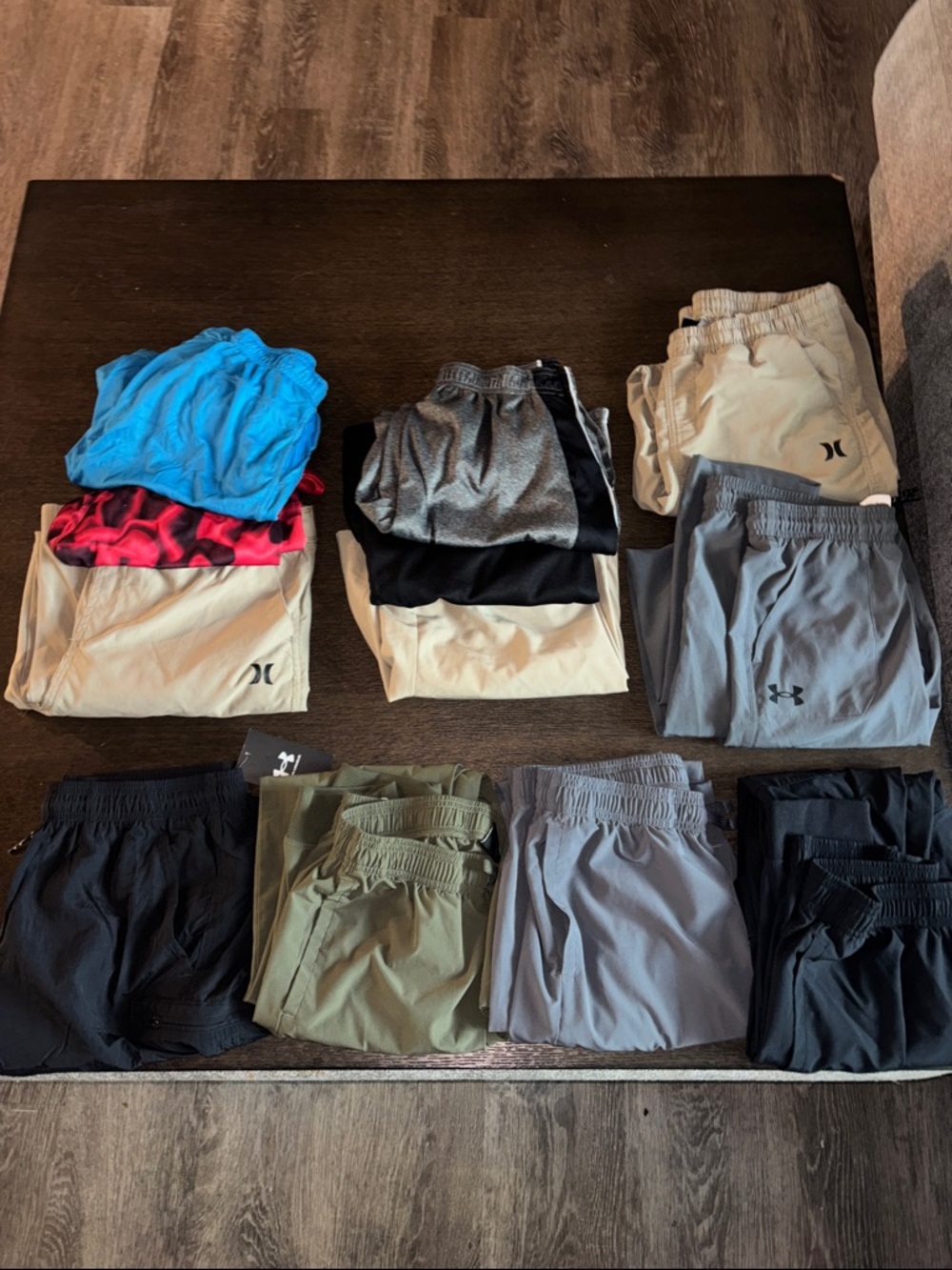 Boys Youth Large YL YXL Extra 14 16 18 Athletic Shorts Jogger Pants Hurley L XL